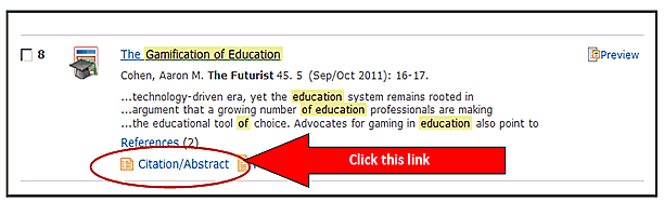 Creating Links To Proquest Articles