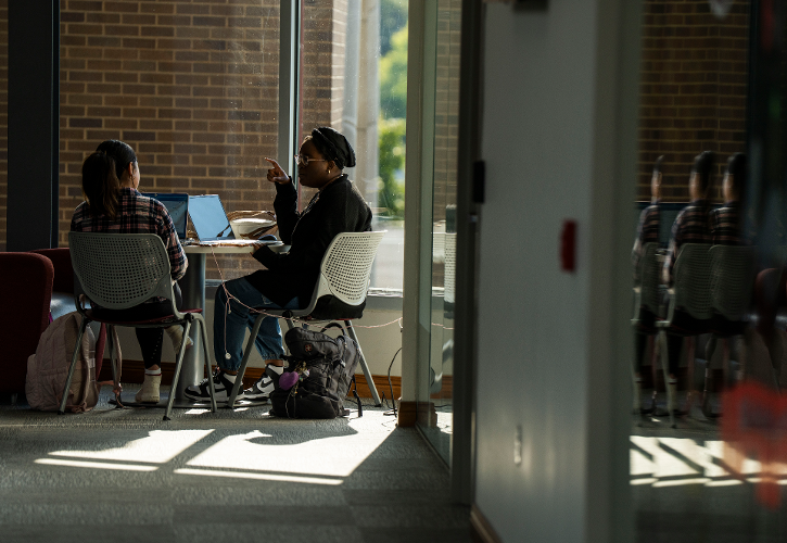Students Studying in Centro