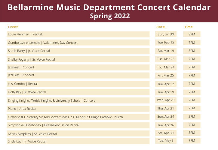 Music Calendar