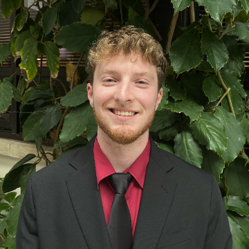 Bellarmine University Public Health major Brenton Shrock poses for a portrait.
