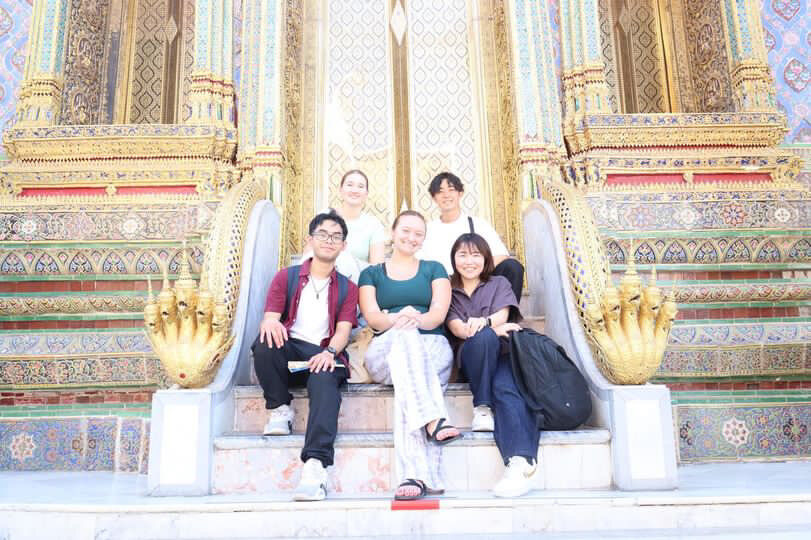 Thailand Spring 2024 Students group photo