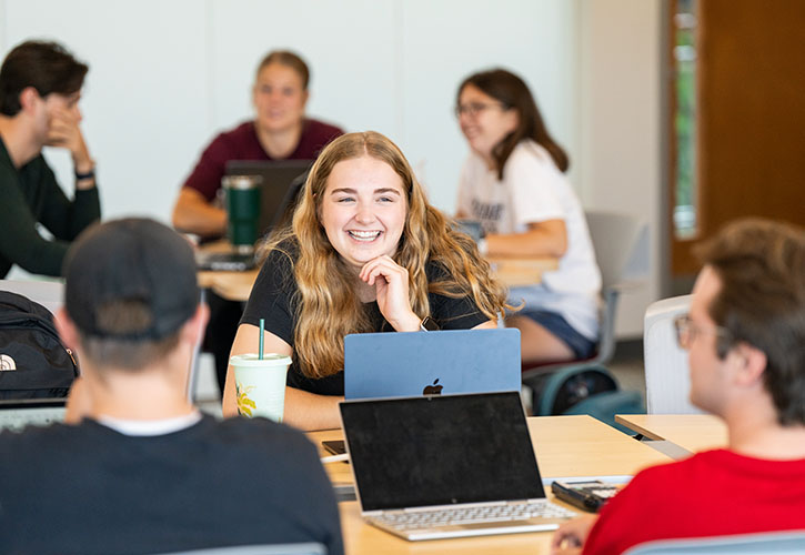 Students in classroom