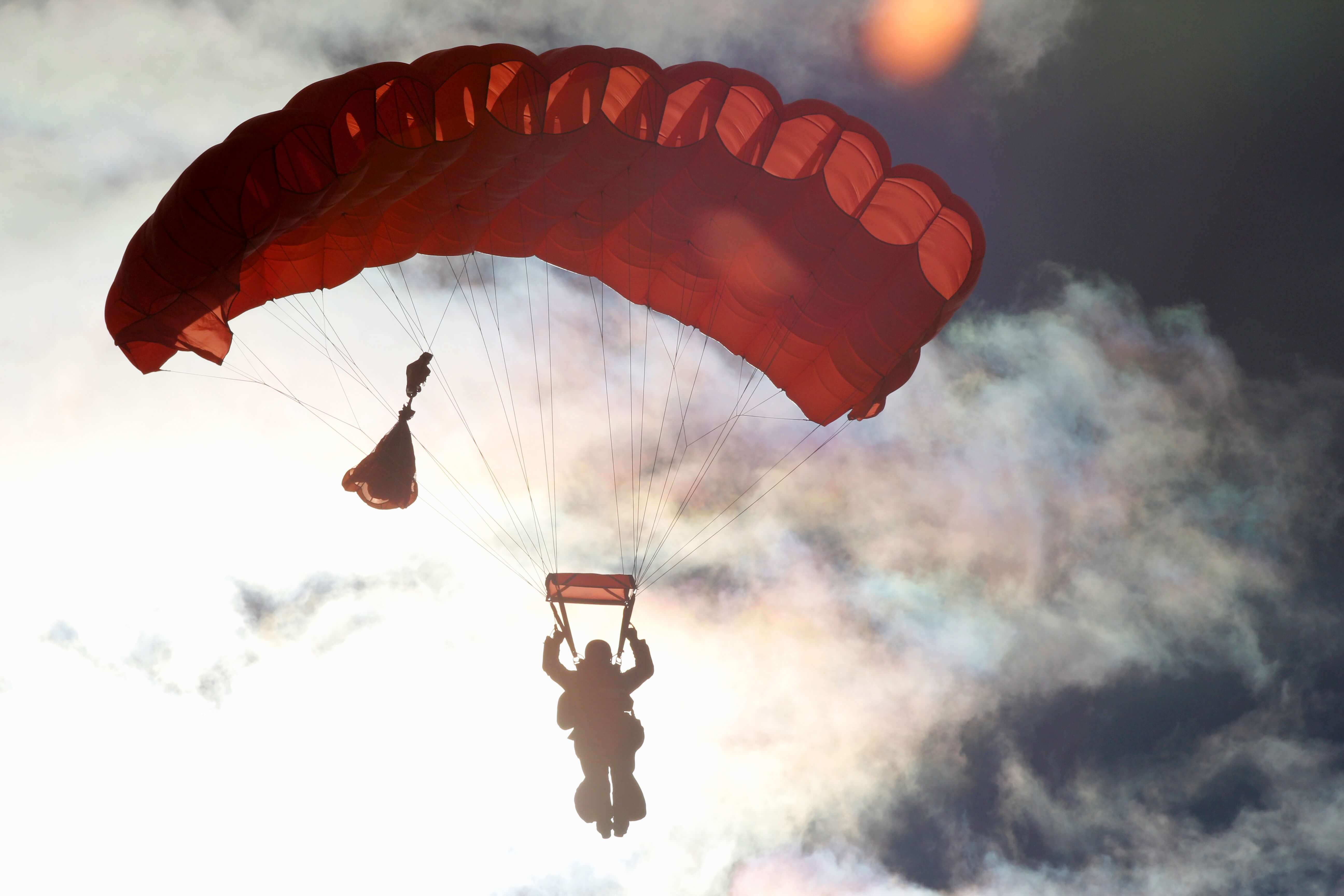 Topless Parachuting