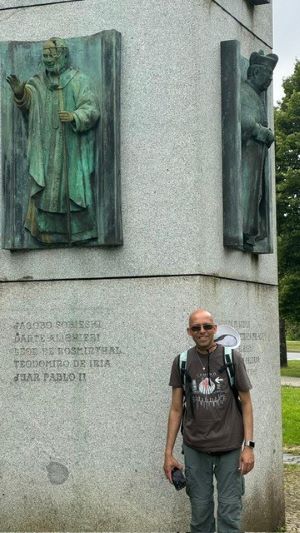 Fr. John on the Camino