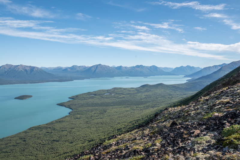 Lake Clark National Park in Alaska 