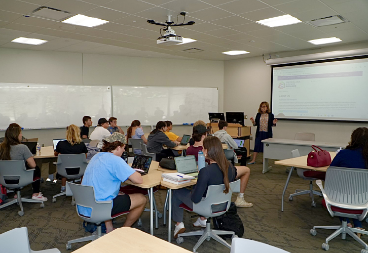 RSB Students in a classroom