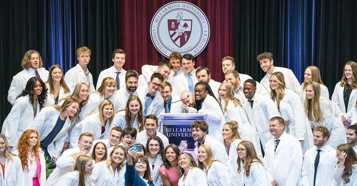 Bellarmine's New Doctor Of Physical Therapy Students Welcomed In White ...