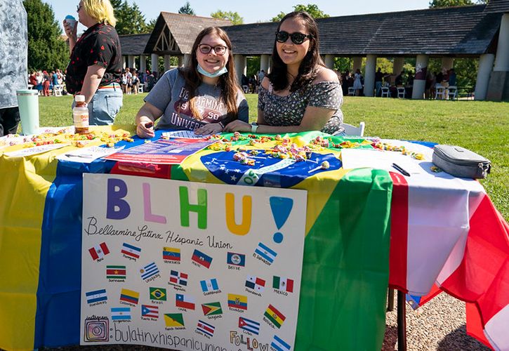 Bellarmine Latinx and Hispanic Union RSO on the Quad