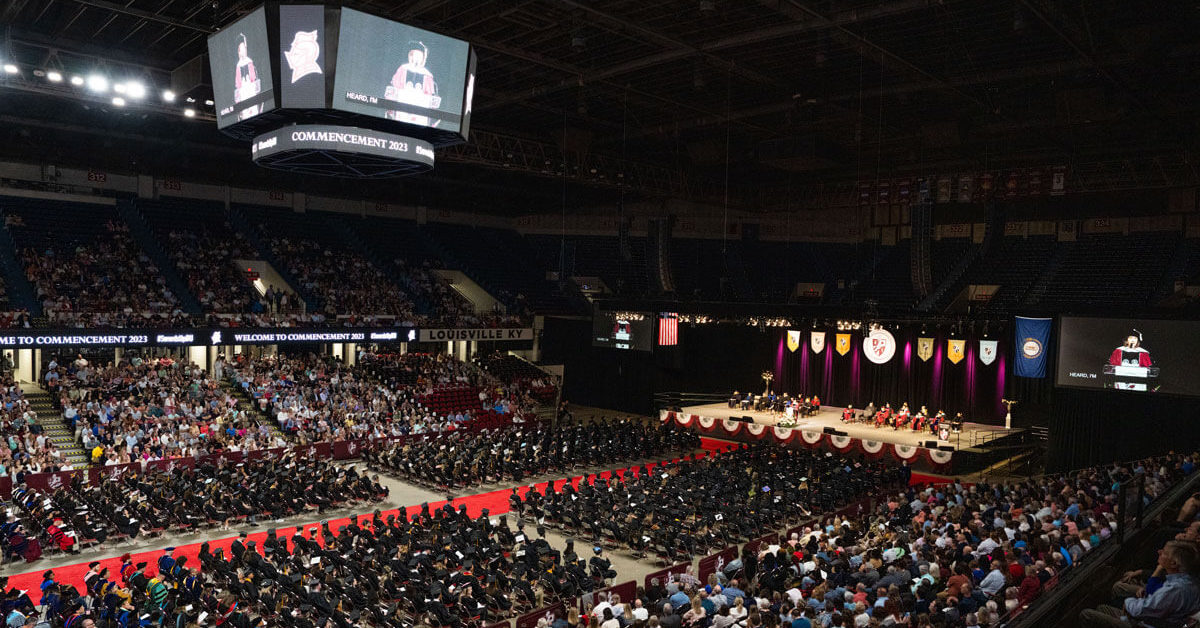 Bellarmine honors more than 900 graduates at May 2023 Commencement