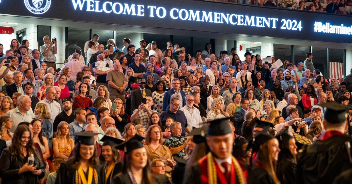 2024 Commencement audience