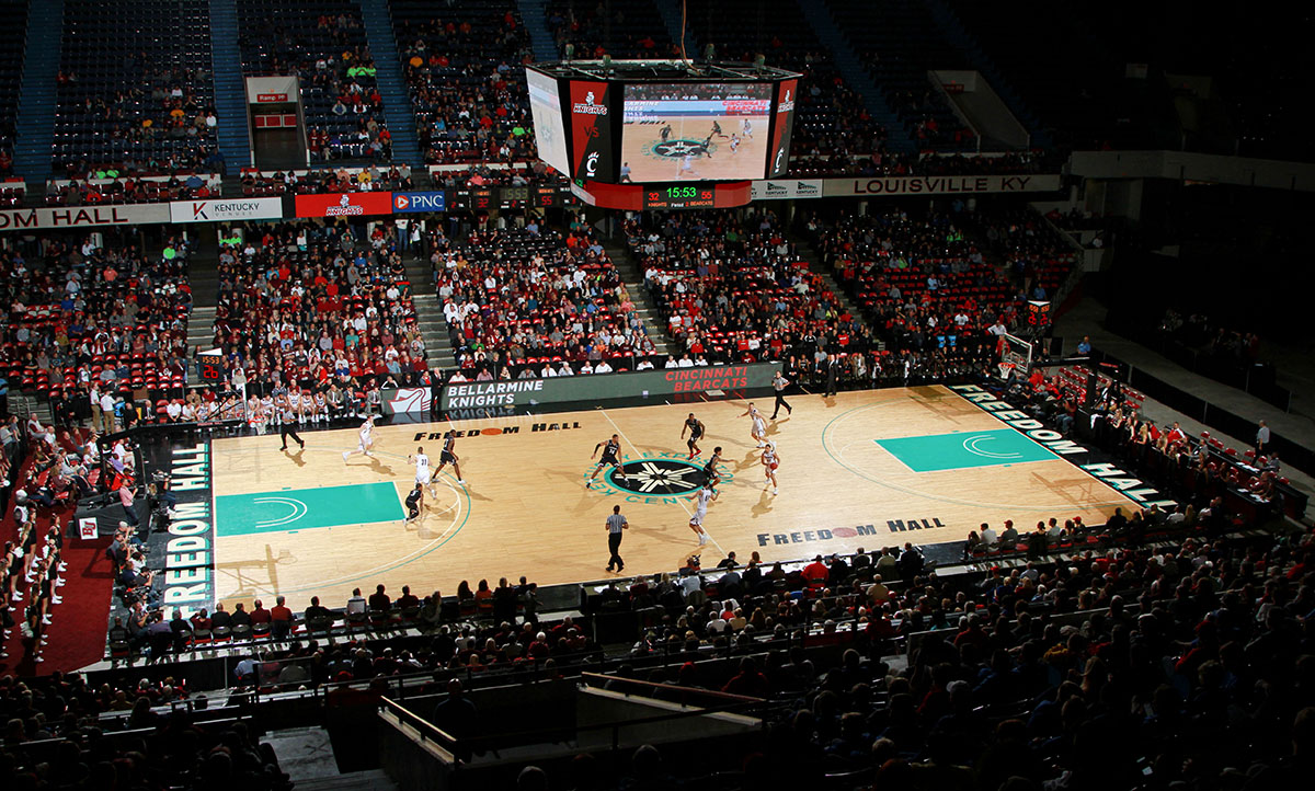 Freedom Hall new home for Bellarmine basketball