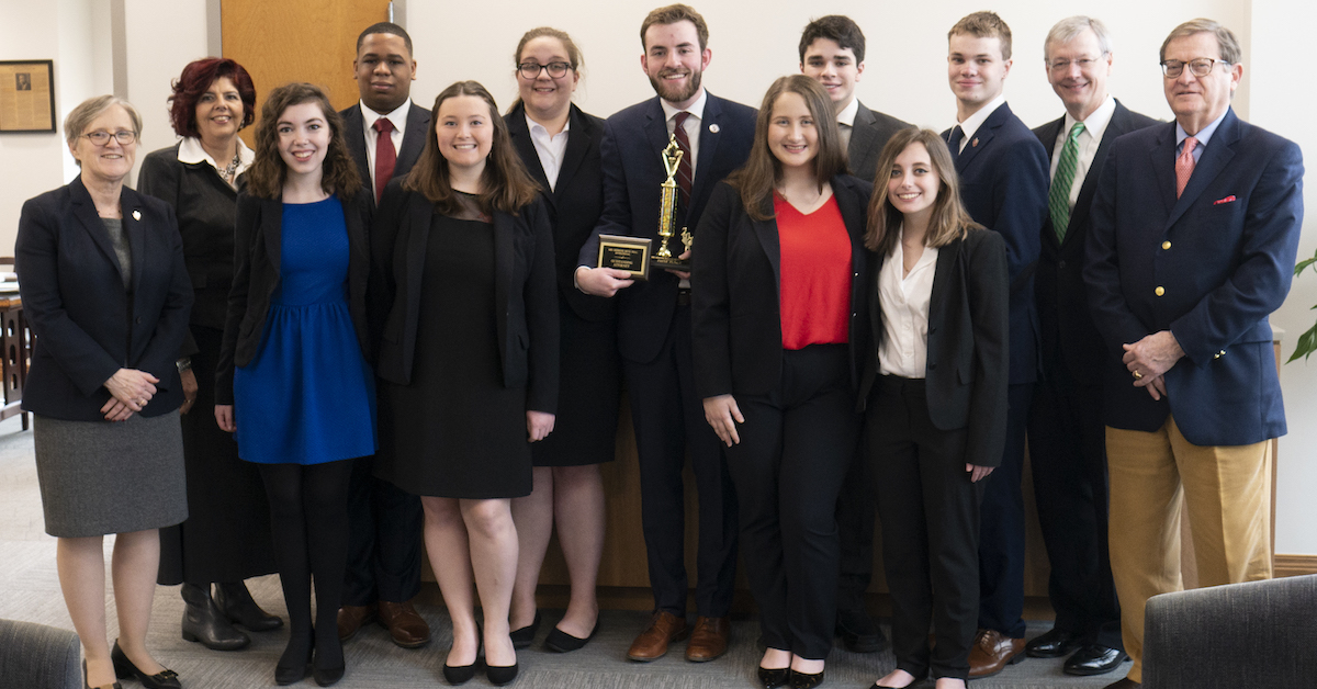 Bellarmine Mock Trial Ready For Opening Round Championship Series