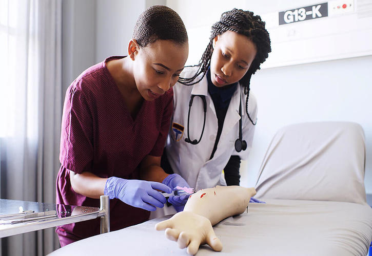 Simulations with actors prepare nurses for the demands of their profession